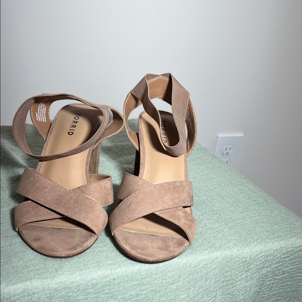 Torrid Women's Beige Strappy Sandals